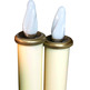 4 velas para procesiones a pilas | 50 cm. de largo