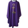 Casulla sacerdotal bordada | Precio económico morado 