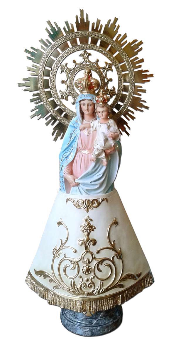 Imagen religiosa de la Virgen del Pilar