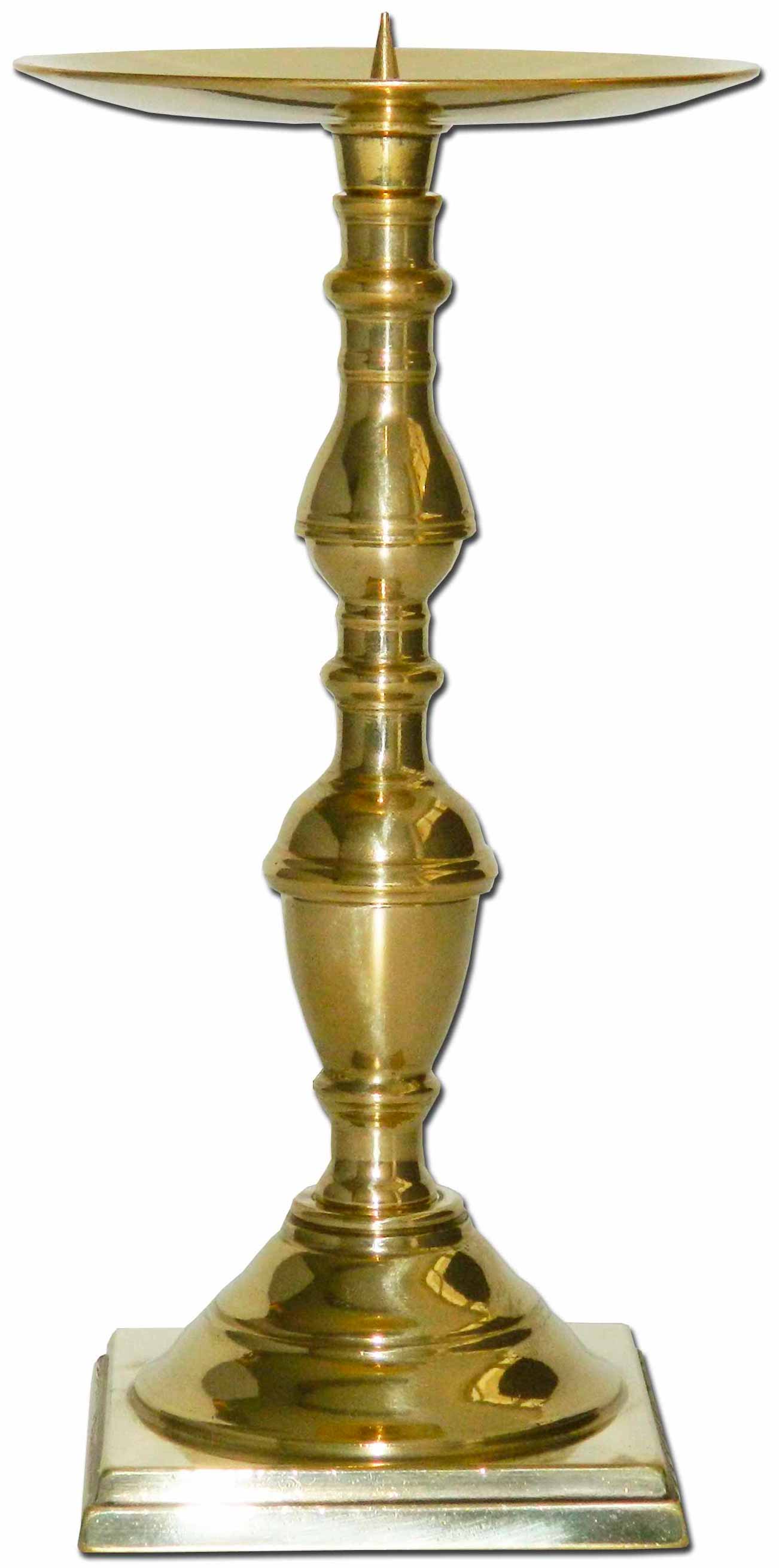 Candelero de mesa con púa vertical para vela - Brabander.es