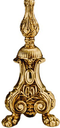 Candelero de pie en bronce - Comprar candeleros de bronce