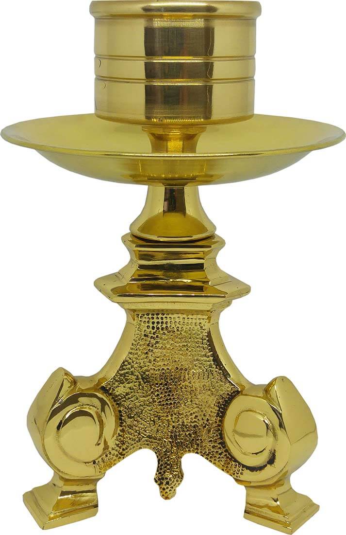 Candelero religioso para altar - Candelero de Iglesia - Portavel