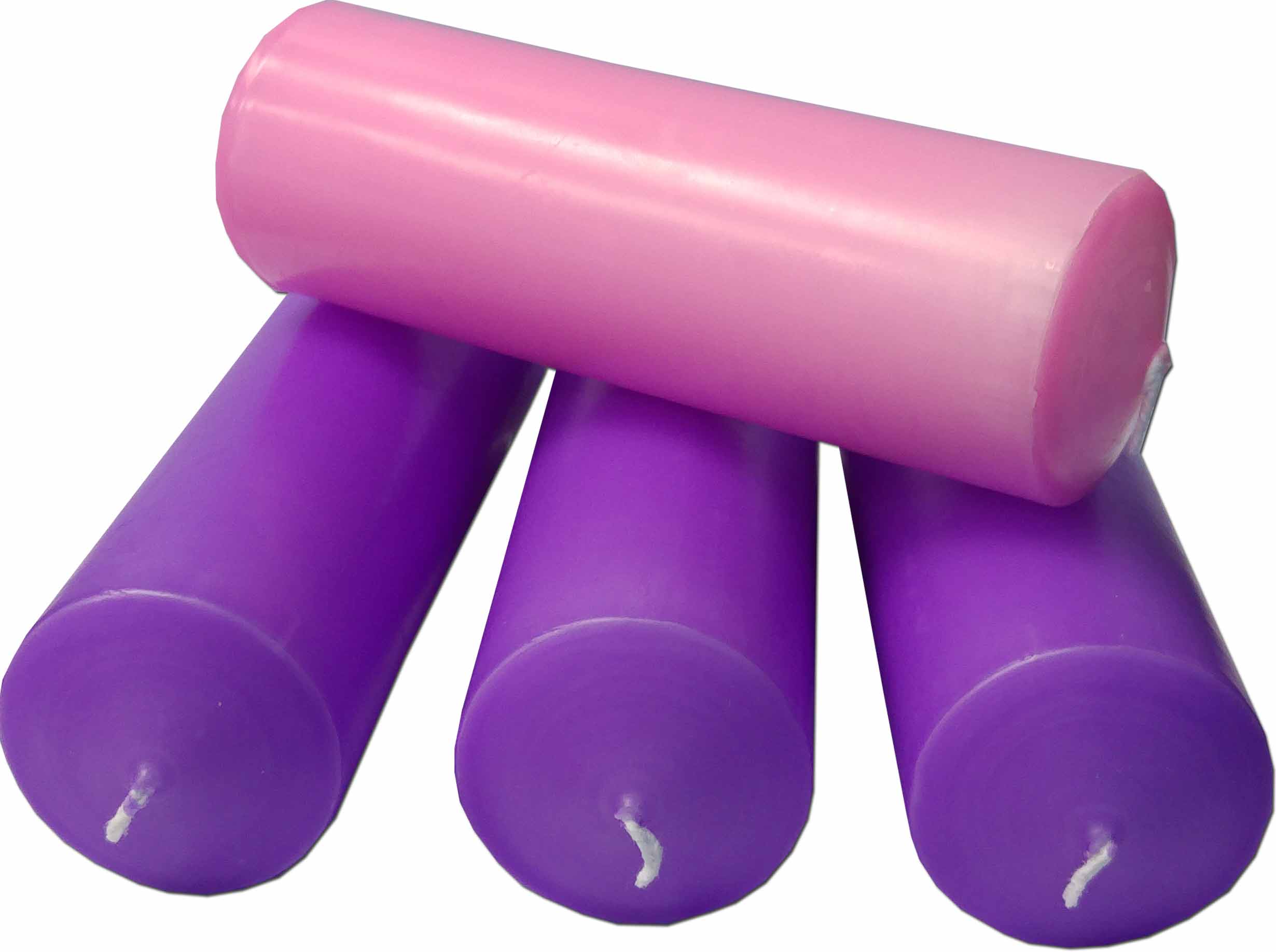 Comprar velas de Adviento | Dos colores