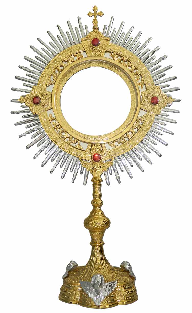 Custodia para Forma de 20 cm. | Custodia de bronce