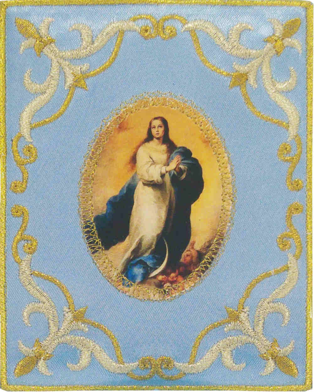 Escapulario azul de la Inmaculada Concepción