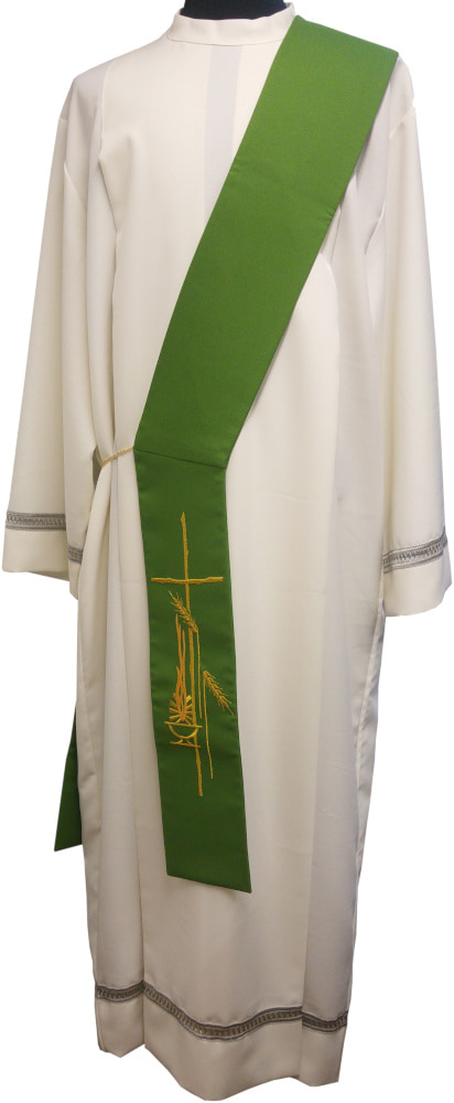 Vestimenta de diáconos cristianos | Estola diaconal