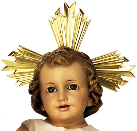 Imagen Niño Jesús para cuna | Imagen artesanal Niño Jesús