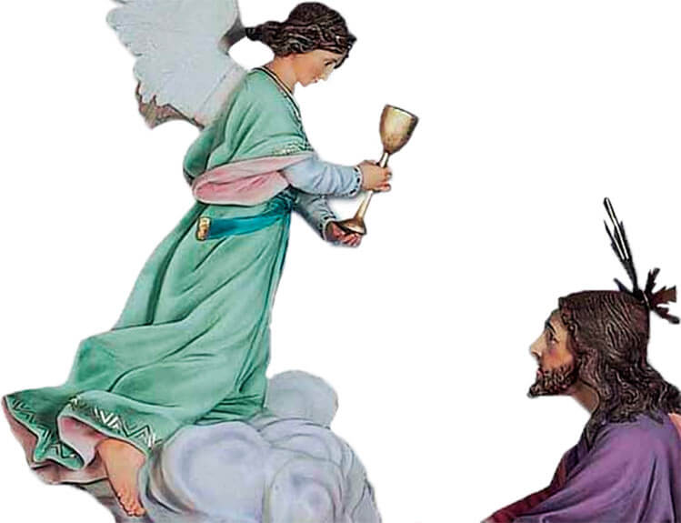 Jesús orando en huerto | Paso de Semana Santa - Brabander.es