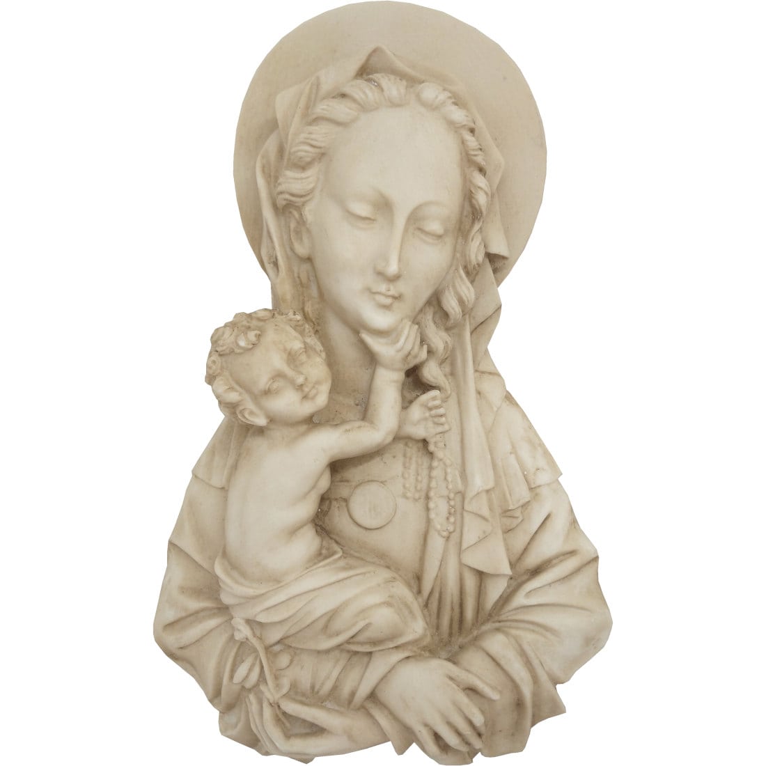 Virgen de la Alegría | Pieza de alabastro