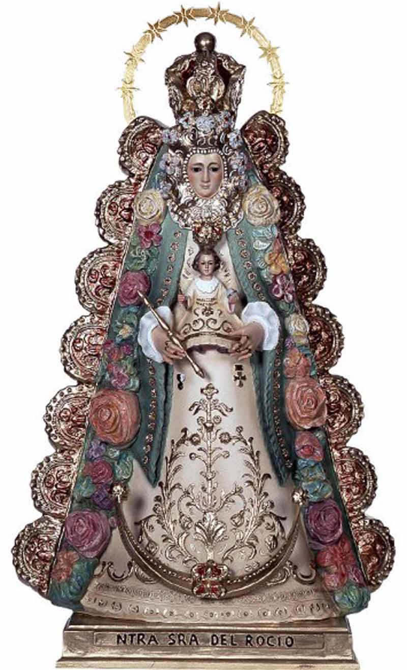 Virgen del Rocío, imágenes, figuras y vestidos en venta